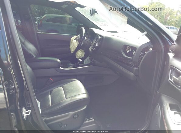 1C4SDJCT2MC800957 2021 DODGE DURANGO Black Вид салону спереду