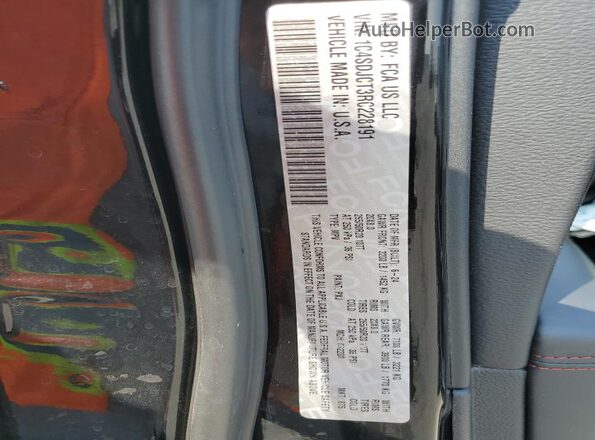 1C4SDJCT3RC228191 2024 DODGE DURANGO Черный 