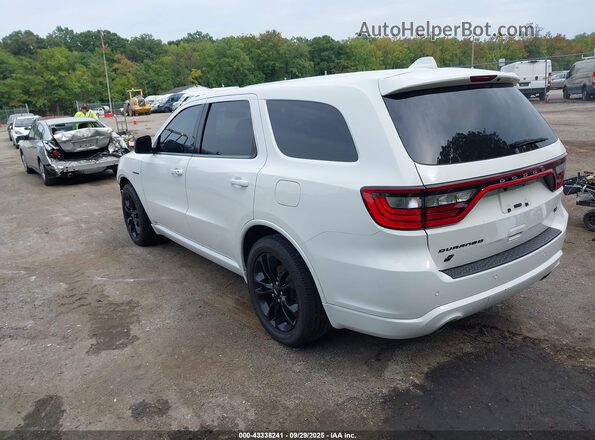 1C4SDJCT7LC187443 2020 DODGE DURANGO White Задня ліва чверть