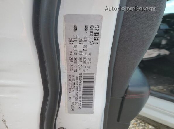 1C4SDJCT9JC198232 2018 DODGE DURANGO White 
