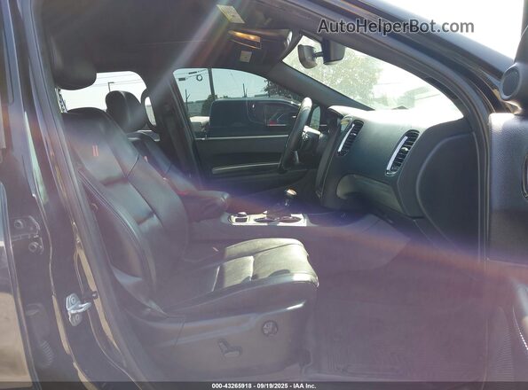 1C4SDJCTXLC230026 2020 DODGE DURANGO Черный Вид салона спереди