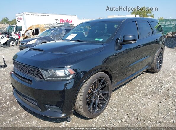 1C4SDJCTXLC230026 2020 DODGE DURANGO Черный Передняя левая четверть