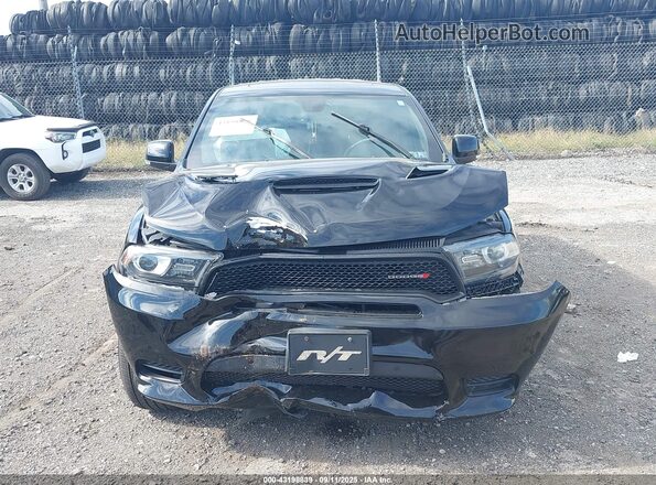 1C4SDJCTXLC253449 2020 DODGE DURANGO Black Вид щитка приладів