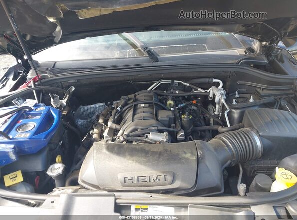 1C4SDJCTXLC253449 2020 DODGE DURANGO Black Вид ззаду