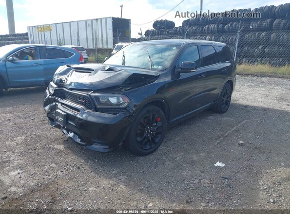 1C4SDJCTXLC253449 2020 DODGE DURANGO Black Передня ліва чверть