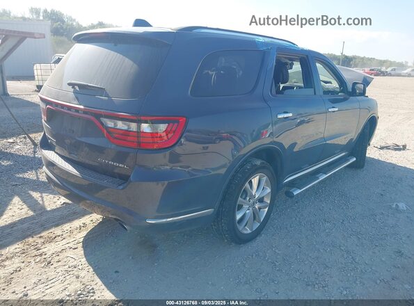 1C4SDJET6LC430897 2020 DODGE DURANGO Blue Tył prawy