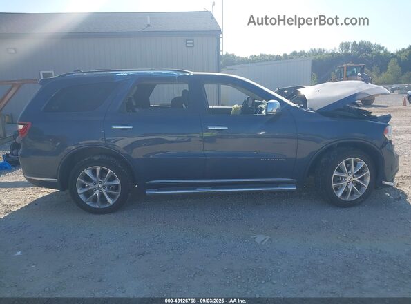 1C4SDJET6LC430897 2020 DODGE DURANGO Blue Widok zestawu wskaźników