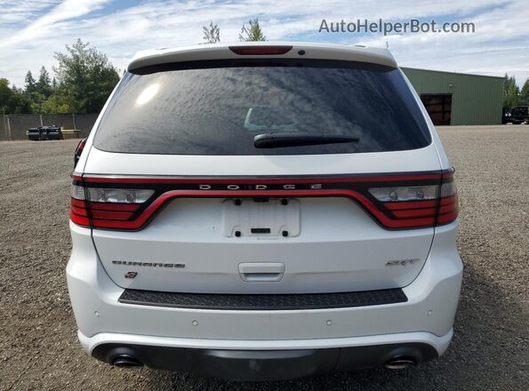 1C4SDJGJ1JC304939 2018 DODGE DURANGO White 