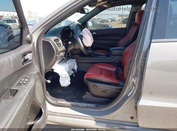 1C4SDJGJXRC112009 2024 DODGE DURANGO Серый Вид салона спереди