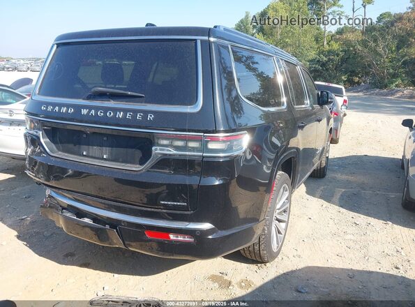 1C4SJVFP8PS510618 2023 JEEP GRAND WAGONEER Black Tył prawy