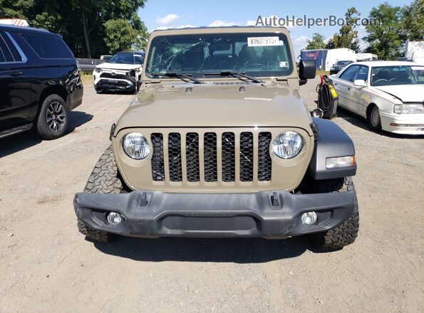 1C6HJTAG0LL192138 2020 JEEP GLADIATOR Beige Вид спереду