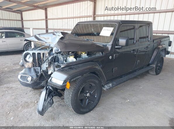 1C6HJTAG0ML505884 2021 JEEP GLADIATOR Gray Front left