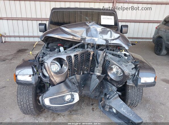 1C6HJTAG0ML505884 2021 JEEP GLADIATOR Gray Front view