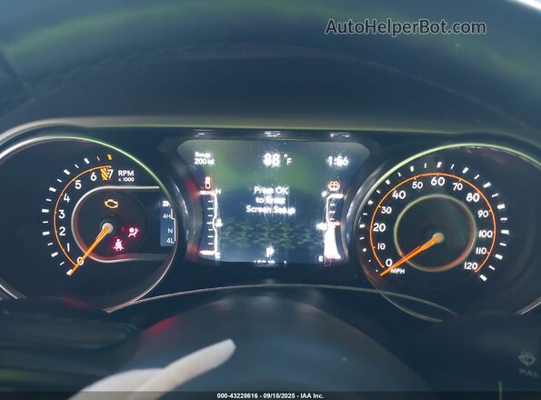 1C6HJTAG0ML505884 2021 JEEP GLADIATOR Gray Rear seats view