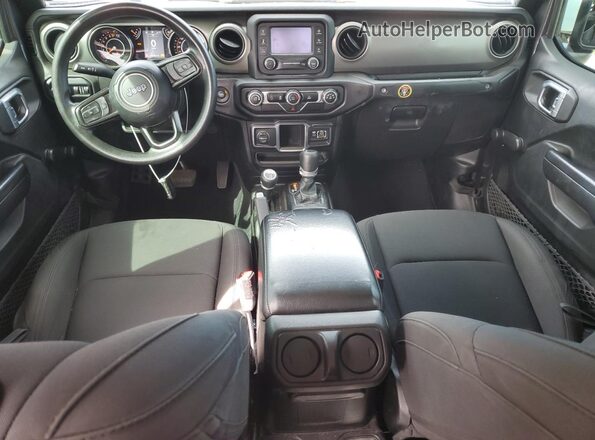 1C6HJTAG1ML535489 2021 JEEP GLADIATOR Charcoal Dashboard view