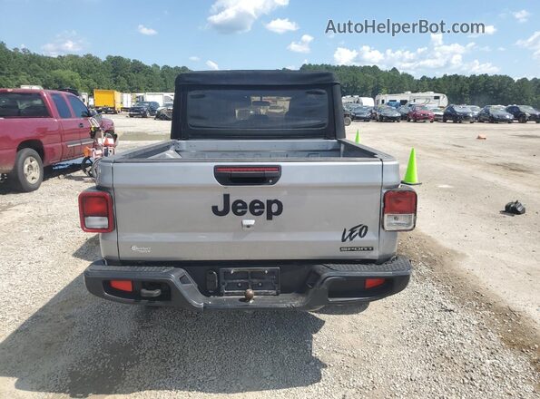 1C6HJTAG2LL130191 2020 JEEP GLADIATOR Gray Հետևի տեսք