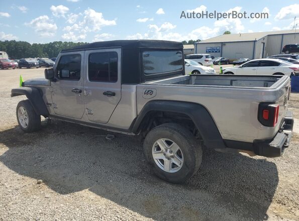 1C6HJTAG2LL130191 2020 JEEP GLADIATOR Gray Հետևի ձախ