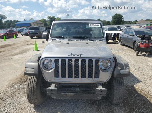 1C6HJTAG2LL130191 2020 JEEP GLADIATOR Gray Դիմացի տեսք
