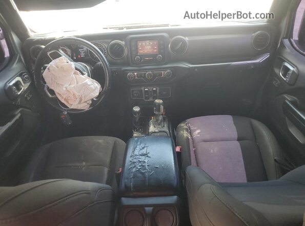 1C6HJTAG2LL130191 2020 JEEP GLADIATOR Gray Առջևի վահանակի տեսք