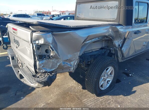 1C6HJTAG5LL123896 2020 JEEP GLADIATOR Gray Դիմացի տեսք