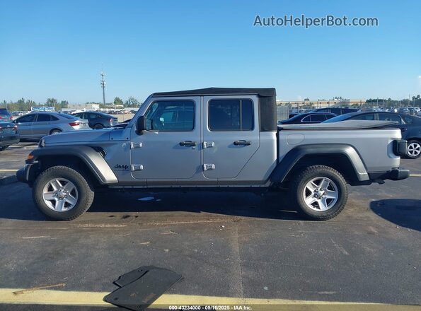 1C6HJTAG5LL123896 2020 JEEP GLADIATOR Gray Սալոնի 360 աստիճան տեսք
