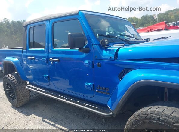 1C6HJTAG5ML511762 2021 JEEP GLADIATOR Blue Rear interior view