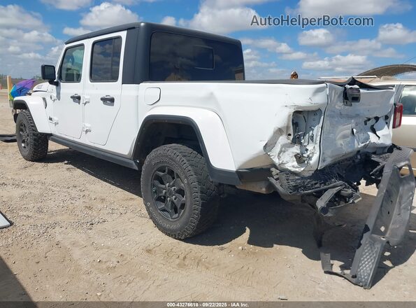 1C6HJTAG5ML566339 2021 JEEP GLADIATOR White უკანა მარცხენა