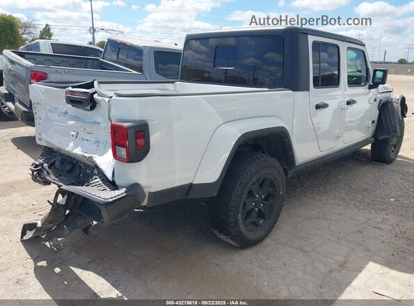 1C6HJTAG5ML566339 2021 JEEP GLADIATOR White უკანა მარჯვენა