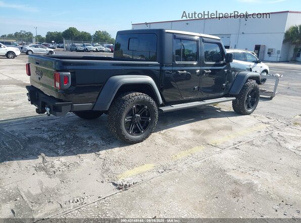1C6HJTAG6LL192936 2020 JEEP GLADIATOR Black Задня права чверть