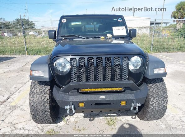 1C6HJTAG6LL192936 2020 JEEP GLADIATOR Black Вид спереду