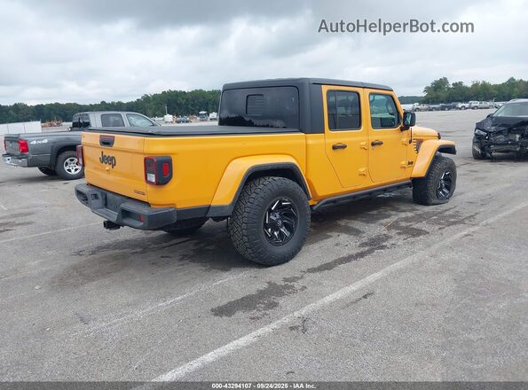 1C6HJTAG6ML543524 2021 JEEP GLADIATOR Yellow 