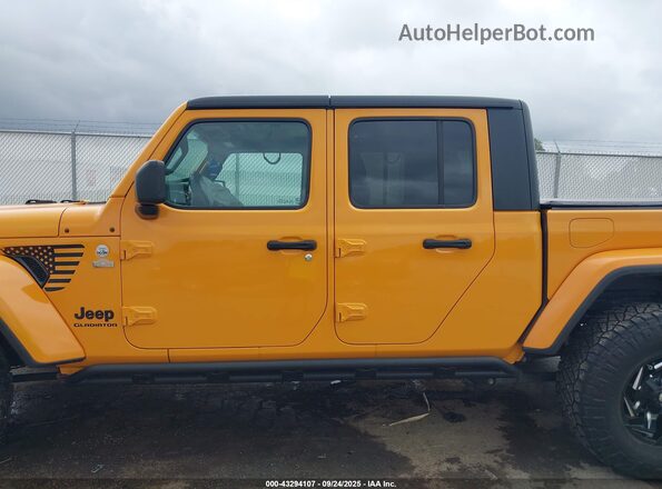1C6HJTAG6ML543524 2021 JEEP GLADIATOR Yellow 