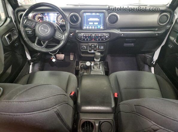 1C6HJTAG8ML570661 2021 JEEP GLADIATOR White Dashboard view