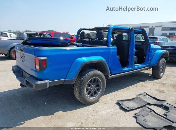 1C6HJTAG8PL566565 2023 JEEP GLADIATOR Blue უკანა მარჯვენა