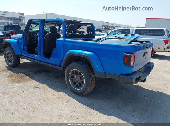 1C6HJTAG8PL566565 2023 JEEP GLADIATOR Blue უკანა მარცხენა