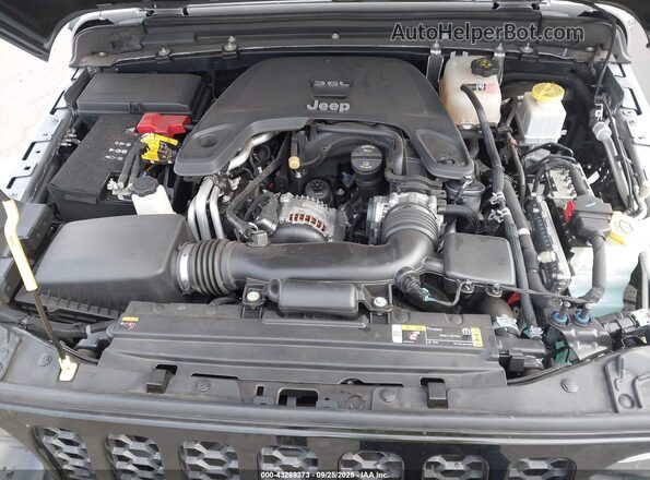 1C6HJTAGXML568541 2021 JEEP GLADIATOR Silver Rear view