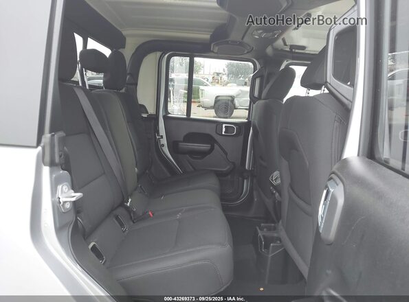 1C6HJTAGXML568541 2021 JEEP GLADIATOR Silver VIN sticker view