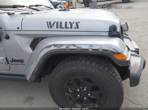 1C6HJTAGXML568541 2021 JEEP GLADIATOR Silver 