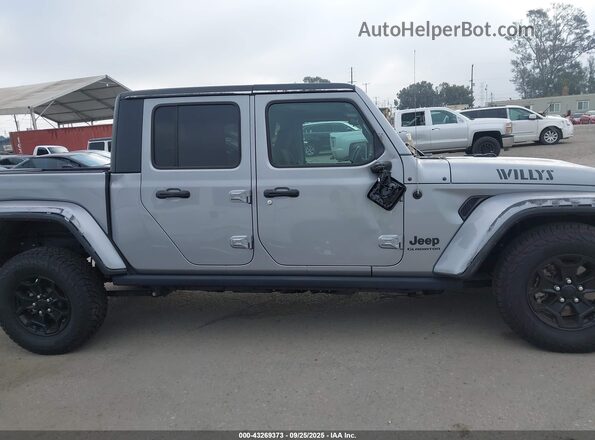 1C6HJTAGXML568541 2021 JEEP GLADIATOR Silver 360 interior view