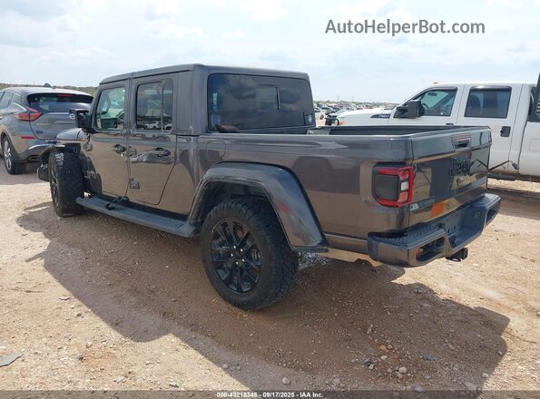 1C6HJTFG0ML587396 2021 JEEP GLADIATOR Серый Задняя левая четверть