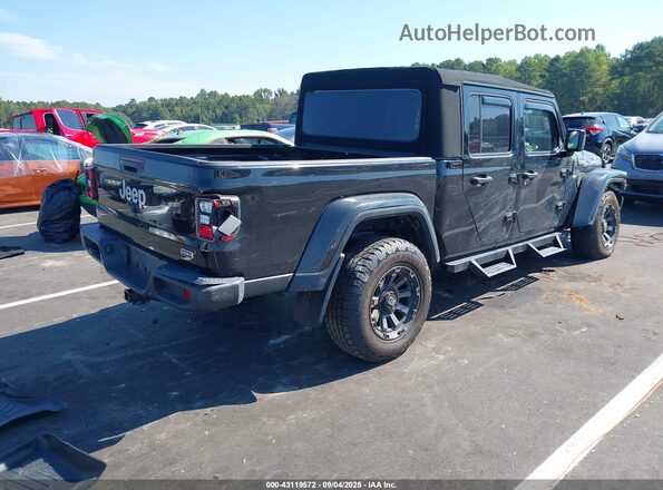 1C6HJTFG3LL180347 2020 JEEP GLADIATOR Black Tył prawy