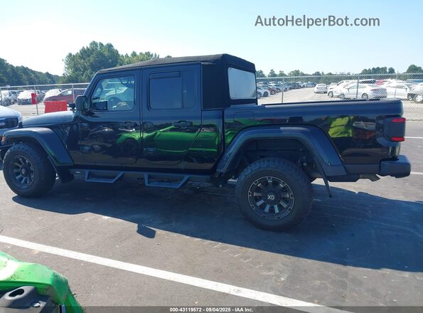 1C6HJTFG3LL180347 2020 JEEP GLADIATOR Black Widok wnętrza z tyłu
