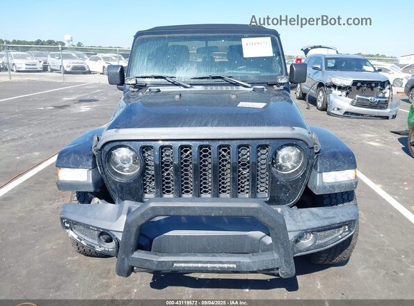 1C6HJTFG3LL180347 2020 JEEP GLADIATOR Black Widok deski rozdzielczej