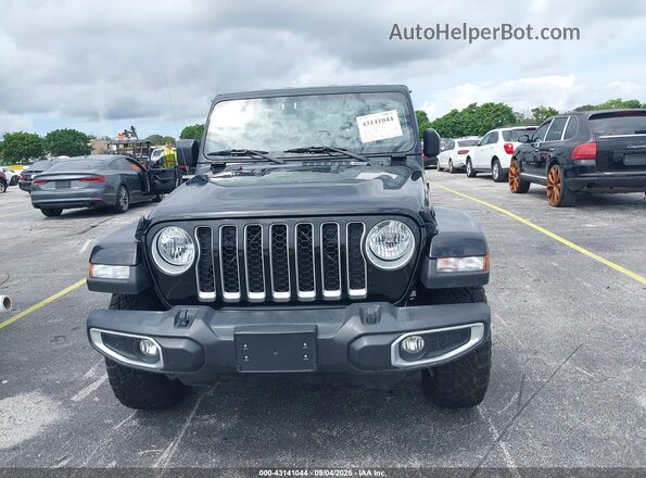 1C6HJTFG8PL533509 2023 JEEP GLADIATOR Черный Вид спереди