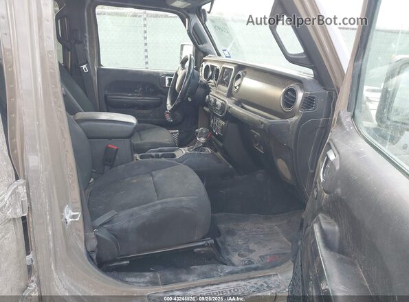 1C6JJTAG0LL162252 2020 JEEP GLADIATOR Green Вид салону спереду