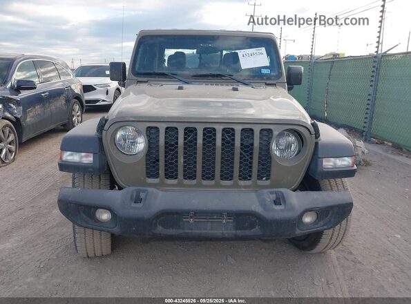 1C6JJTAG0LL162252 2020 JEEP GLADIATOR Green Вид задньої частини салону