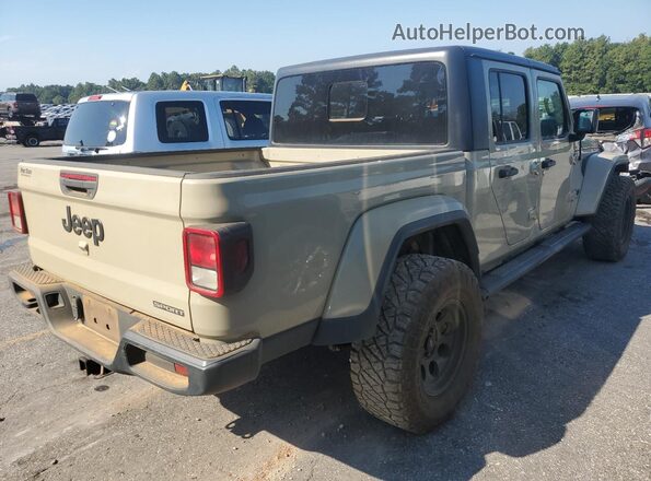 1C6JJTAG8LL207129 2020 JEEP GLADIATOR Tan უკანა მარჯვენა