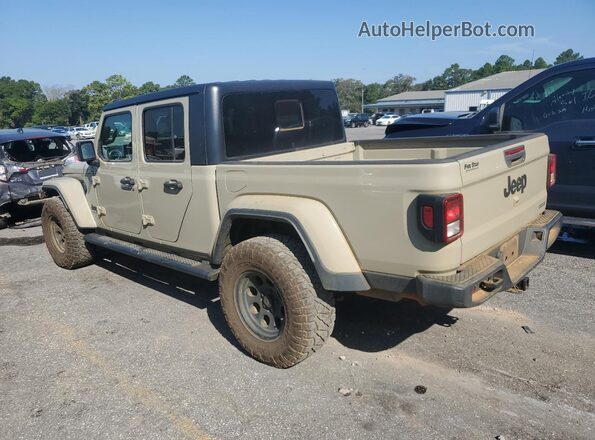 1C6JJTAG8LL207129 2020 JEEP GLADIATOR Tan უკანა მარცხენა