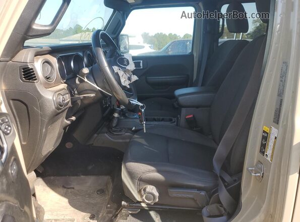 1C6JJTAG8LL207129 2020 JEEP GLADIATOR Tan წინა სალონის ხედი