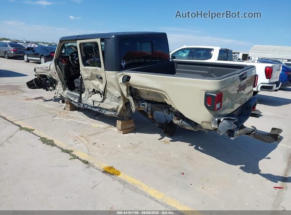 1C6JJTBG1LL206595 2020 JEEP GLADIATOR Бежевый Задняя левая четверть